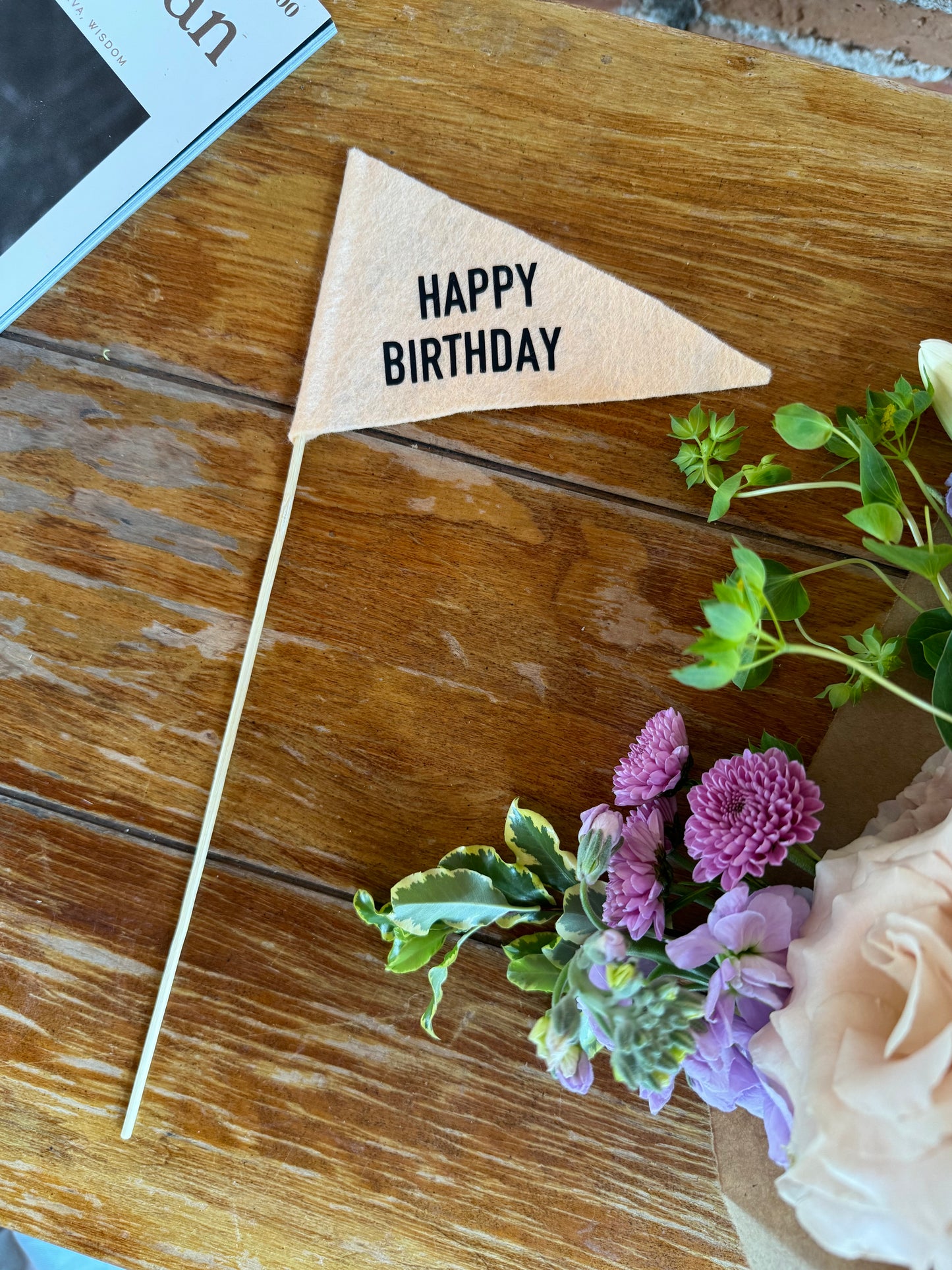 Happy Birthday Decorative Flag